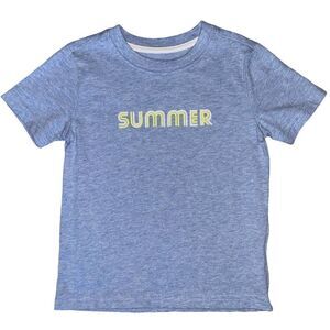 Nwot Janie and Jack Blue Summer Short Sleeve T-Shirt Size 2T